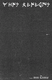 Mons Veneris : ... Meu Trono